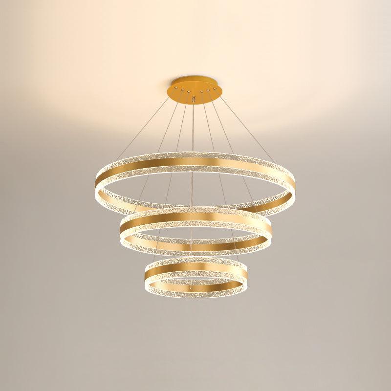 Lustra Pendant Lamp Modern LED Circle Rings - Image 9
