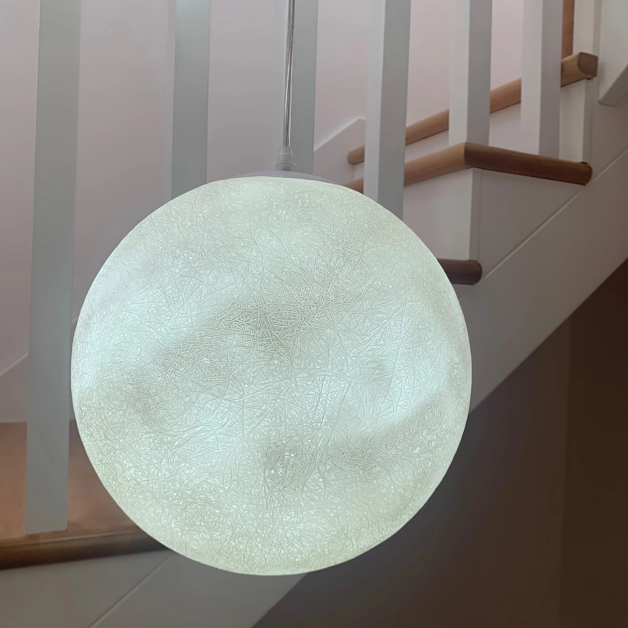 Lustra Pendant Lamp Moon Shaped for Living Room - Image 45