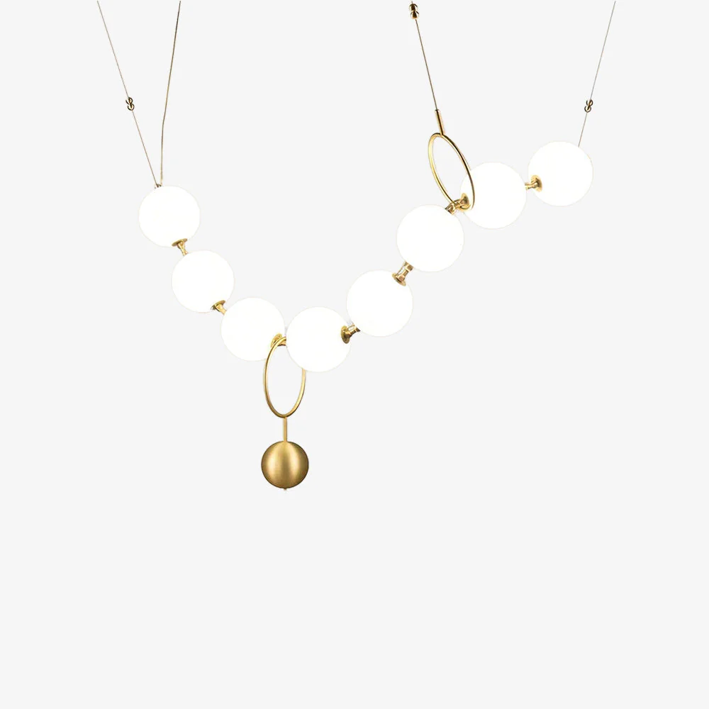 Lustra Pendant Lamp Necklace Glass - Image 13