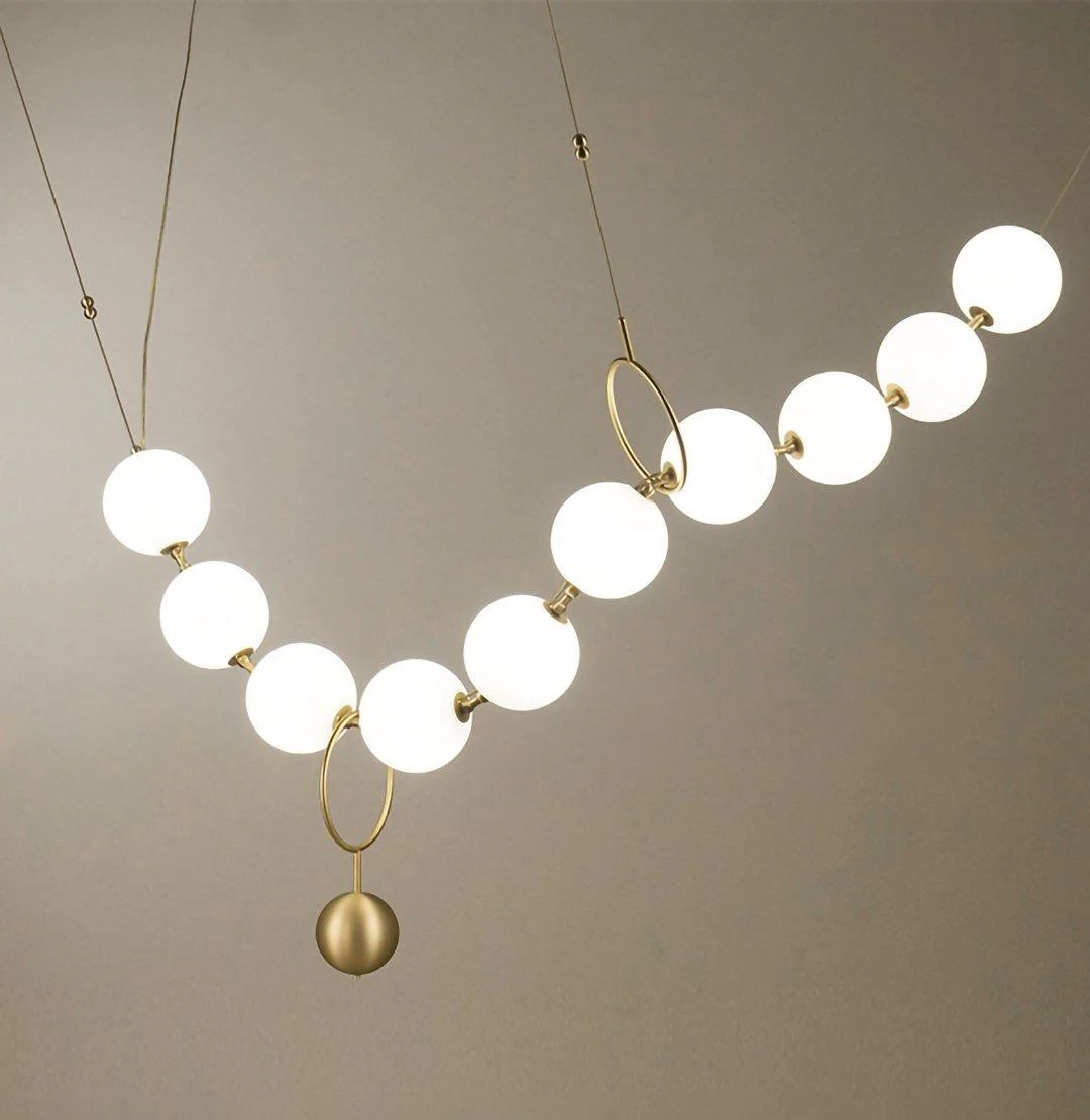 Lustra Pendant Lamp Necklace Glass - Image 20
