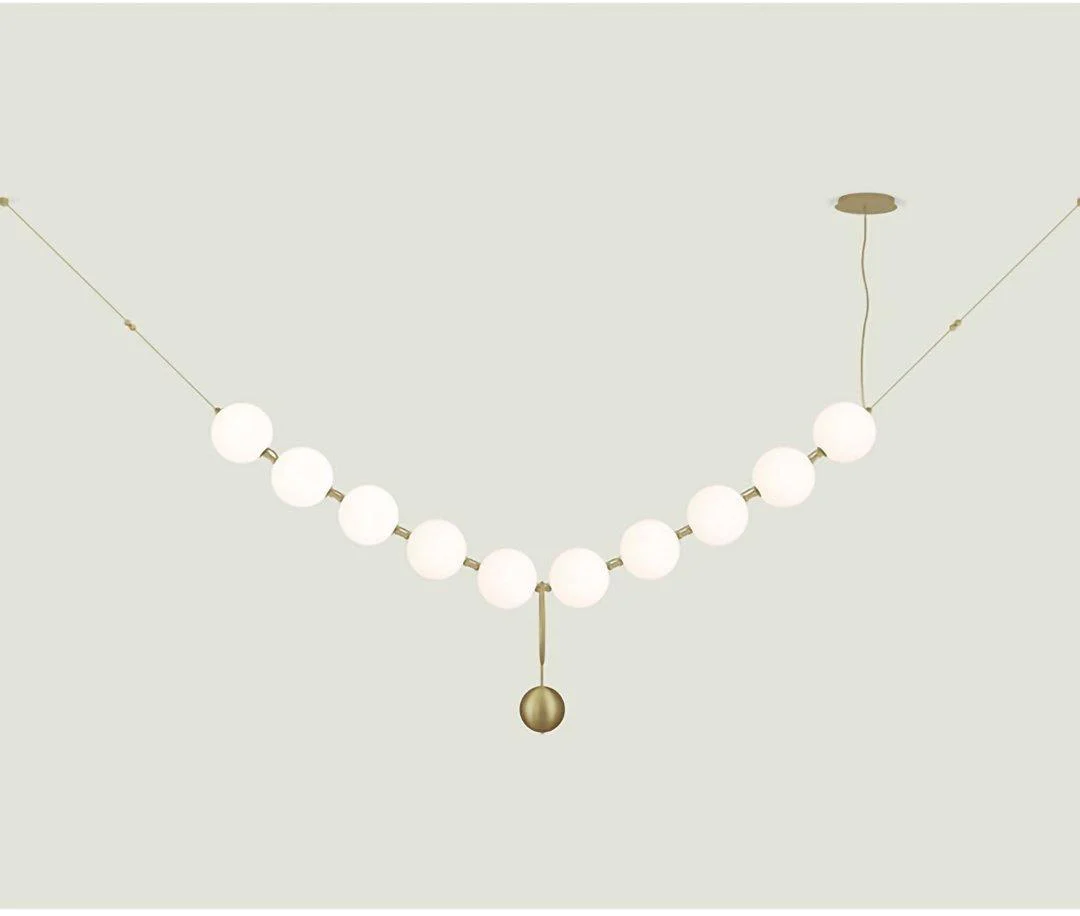 Lustra Pendant Lamp Necklace Glass - Image 21