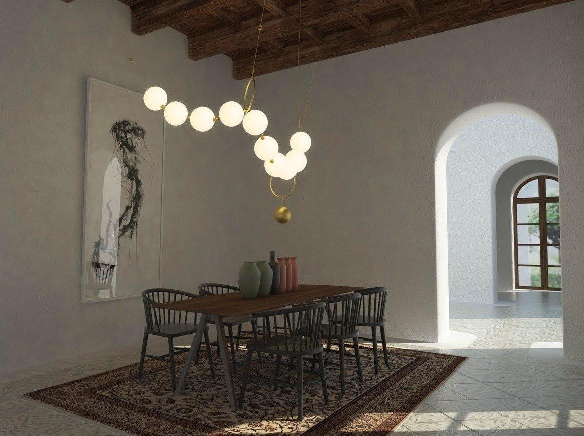 Lustra Pendant Lamp Necklace Glass - Image 24