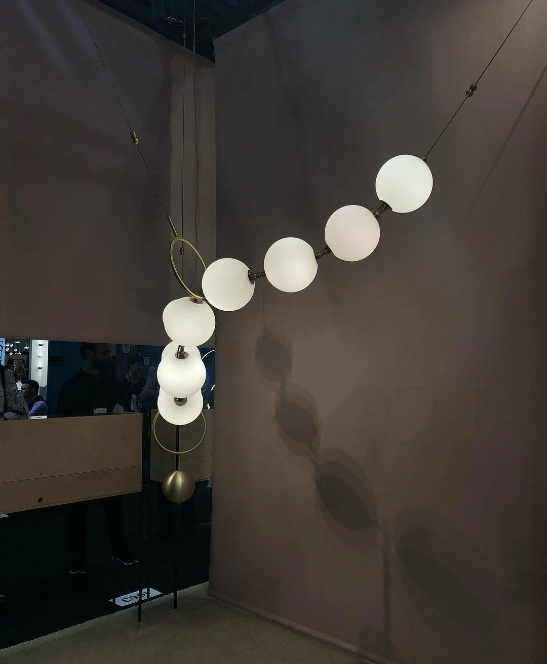Lustra Pendant Lamp Necklace Glass - Image 32