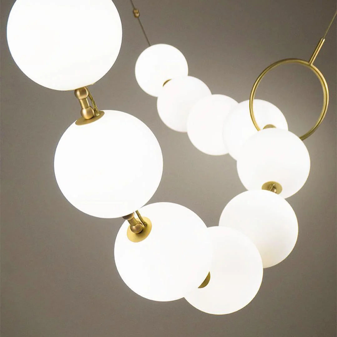 Lustra Pendant Lamp Necklace Glass - Image 51