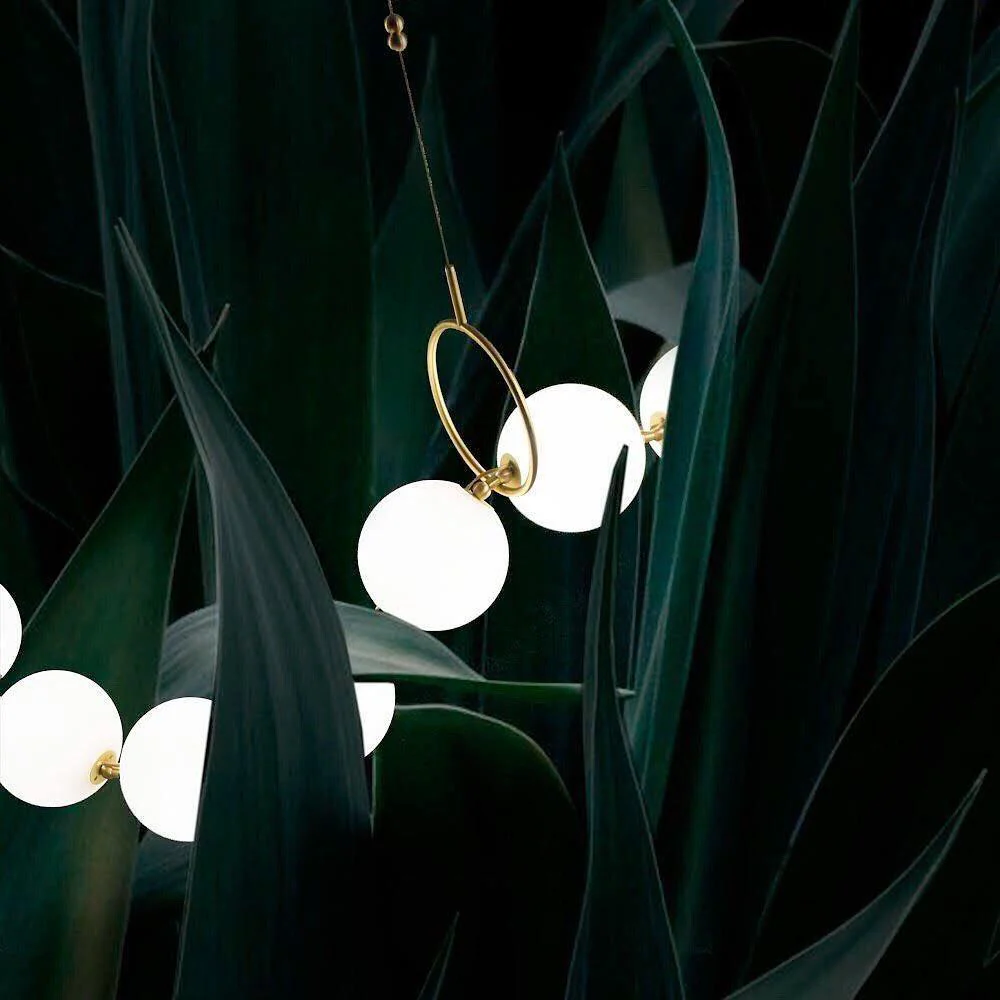 Lustra Pendant Lamp Necklace Glass - Image 54