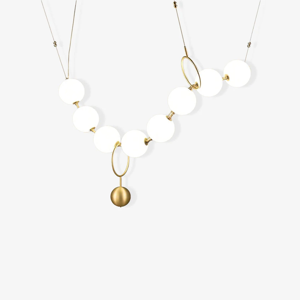Lustra Pendant Lamp Necklace Glass - Image 69