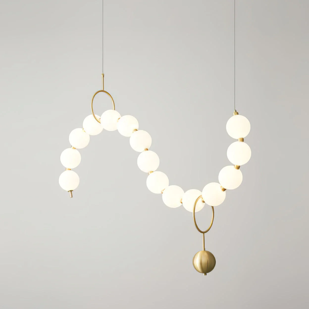 Lustra Pendant Lamp Necklace Glass - Image 70