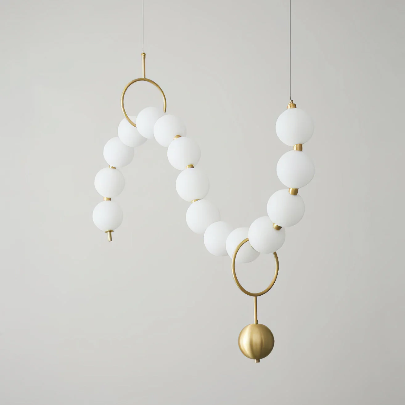 Lustra Pendant Lamp Necklace Glass - Image 71