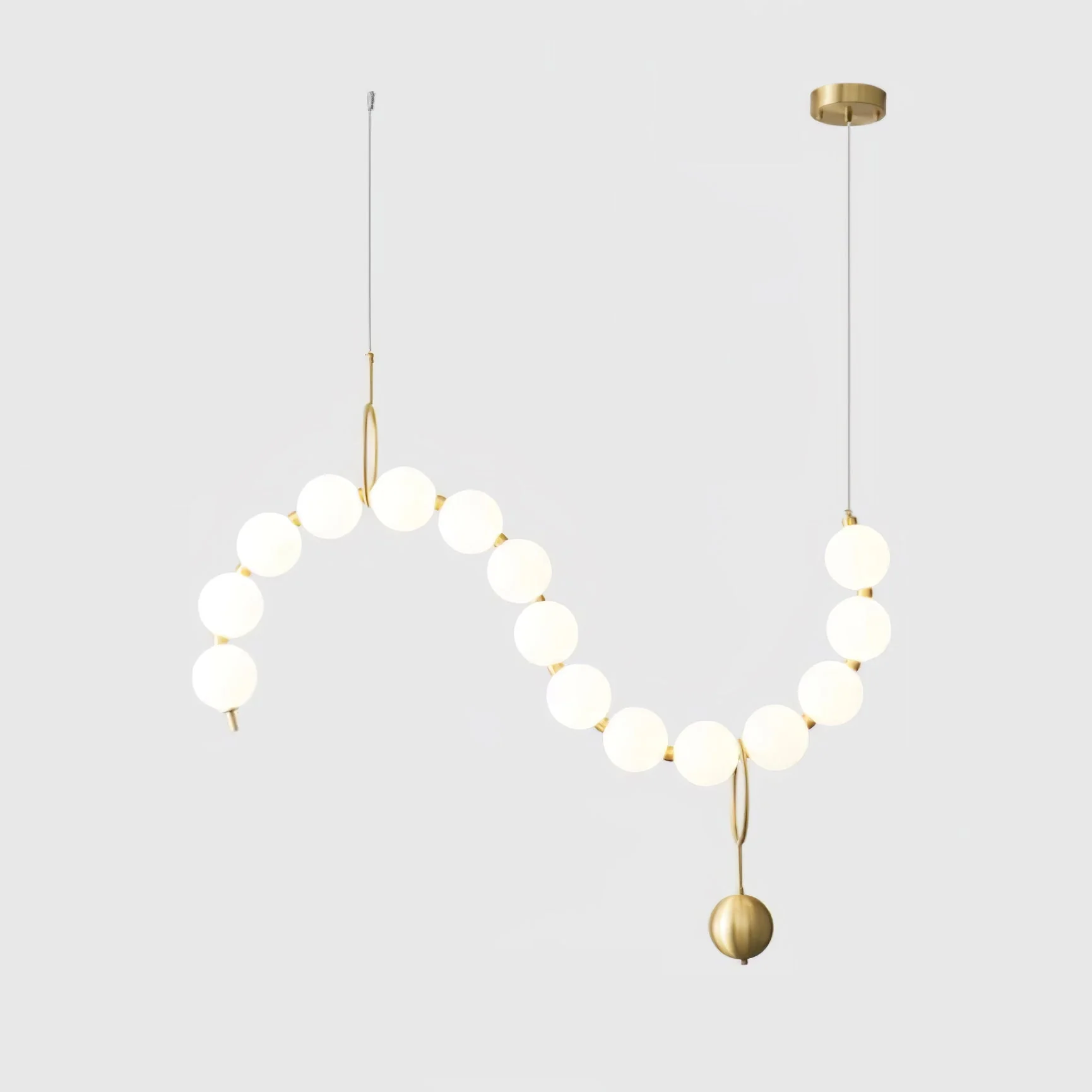 Lustra Pendant Lamp Necklace Glass - Image 72