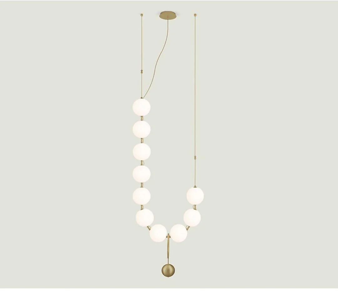 Lustra Pendant Lamp Necklace Glass - Image 79