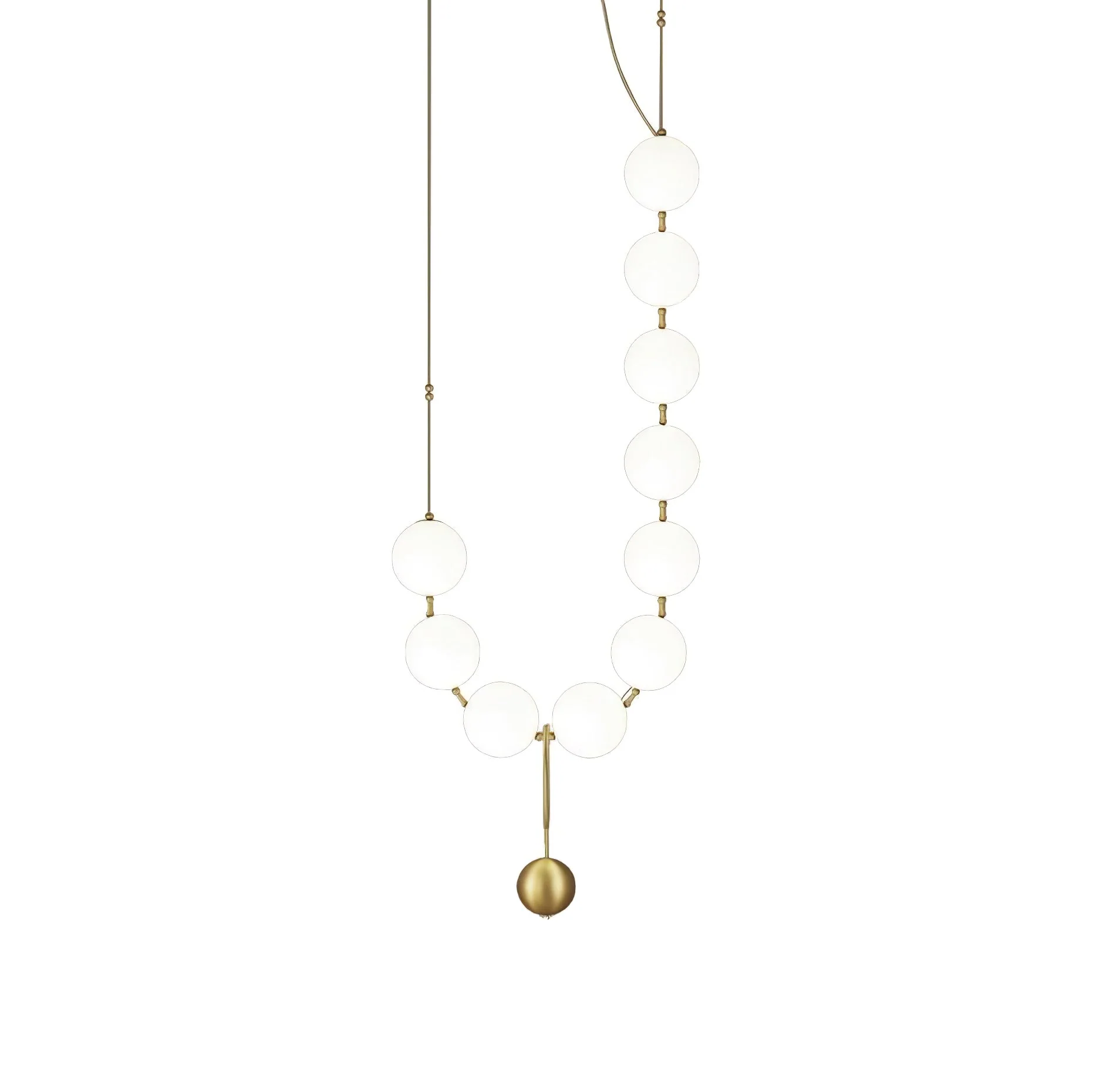 Lustra Pendant Lamp Necklace Glass - Image 84
