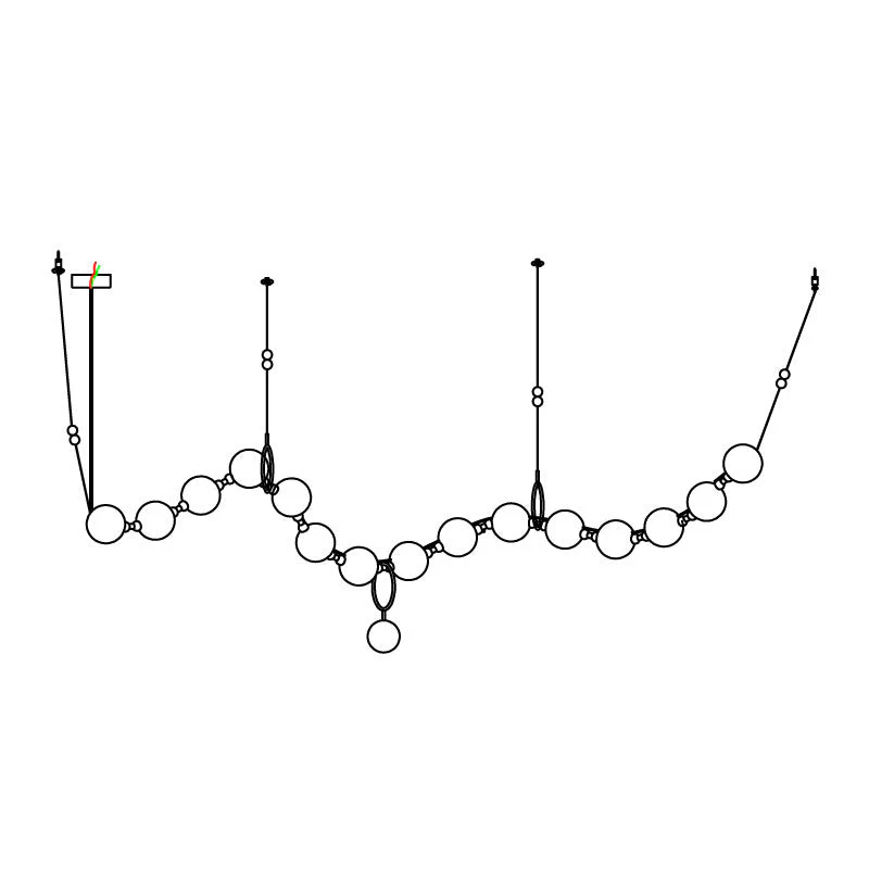 Lustra Pendant Lamp Necklace Glass - Image 85