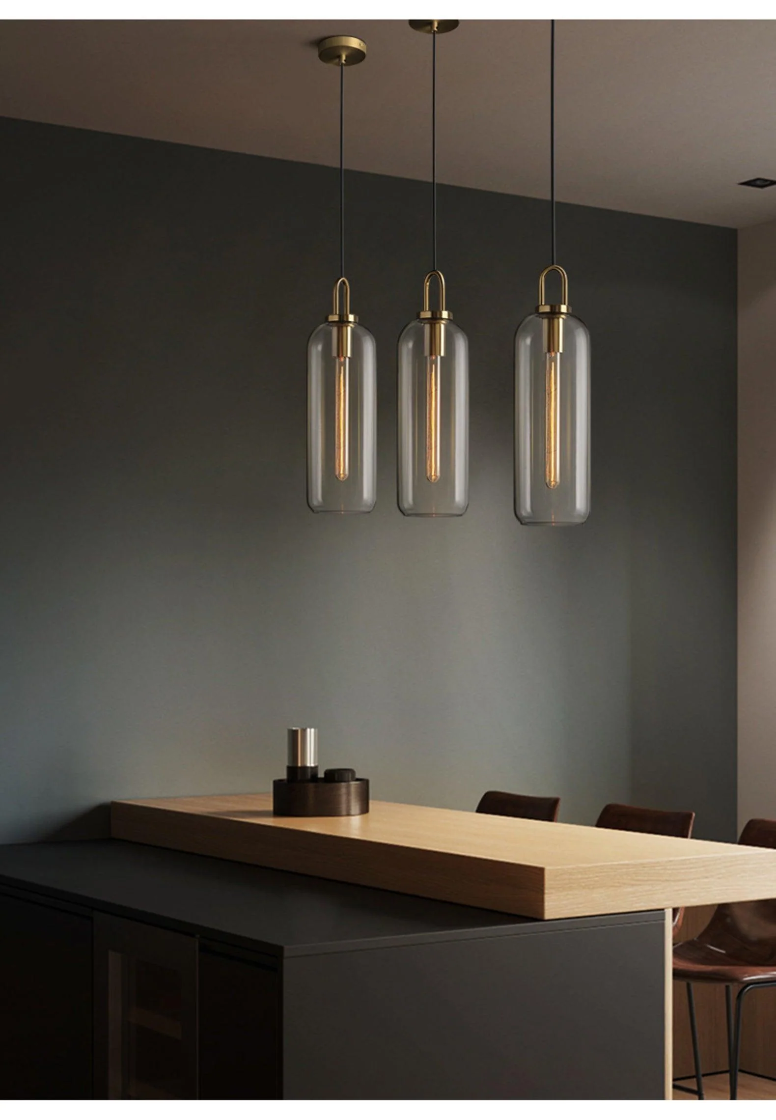 Lustra Pendant Lamp Pendulum Glass - Image 10