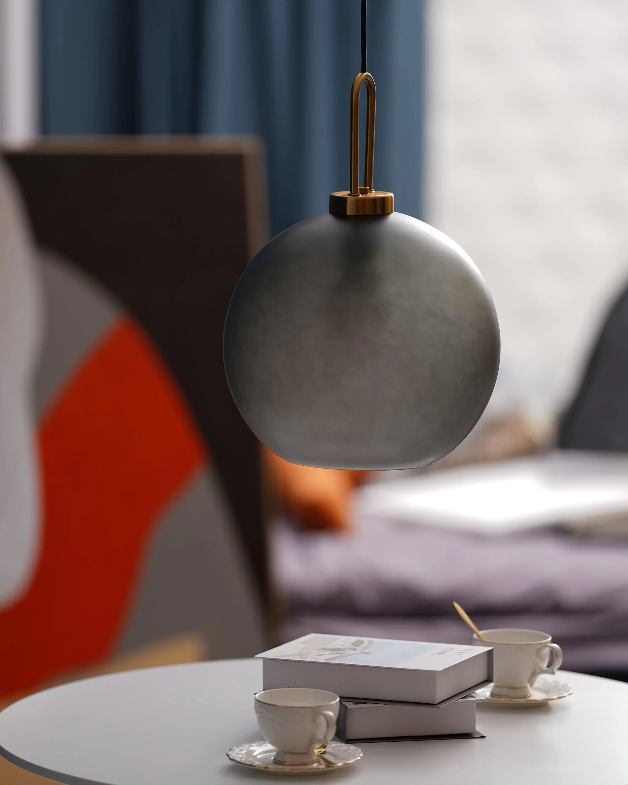 Lustra Pendant Lamp Pendulum Glass - Image 3