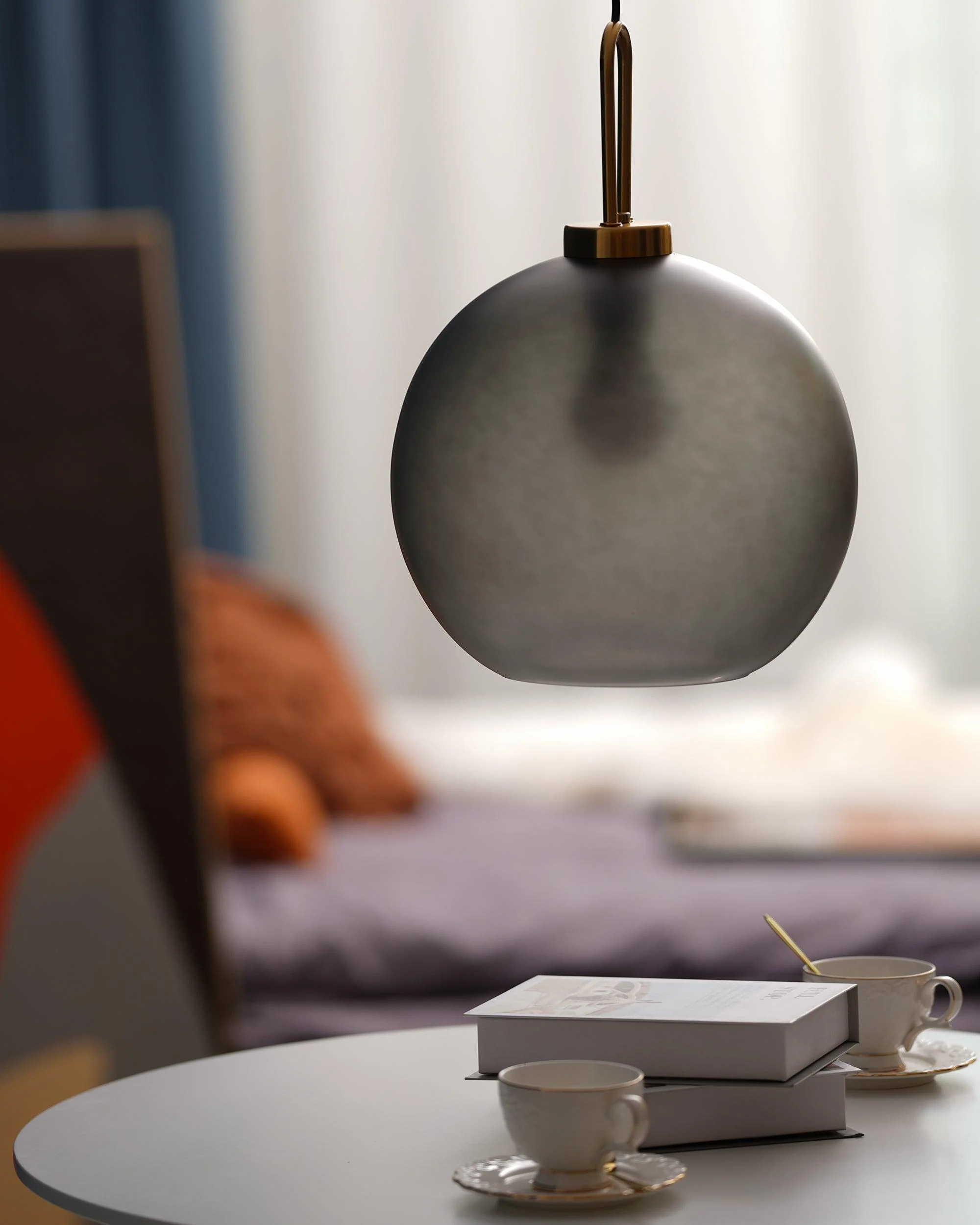 Lustra Pendant Lamp Pendulum Glass - Image 42