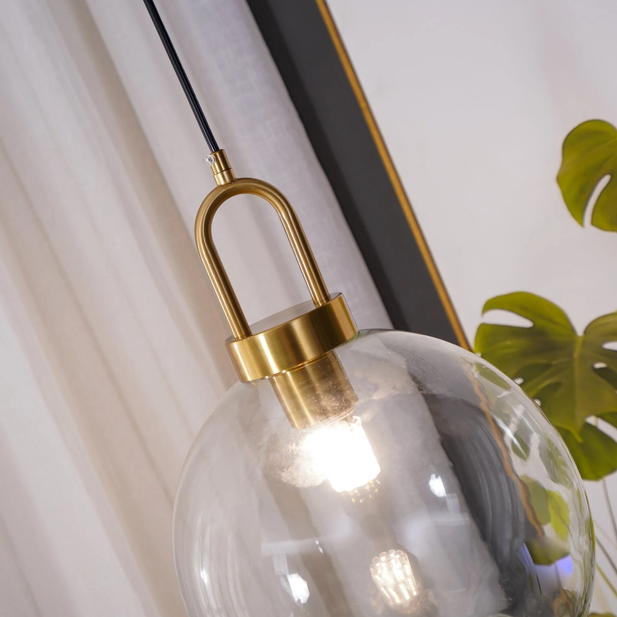 Lustra Pendant Lamp Pendulum Glass - Image 67