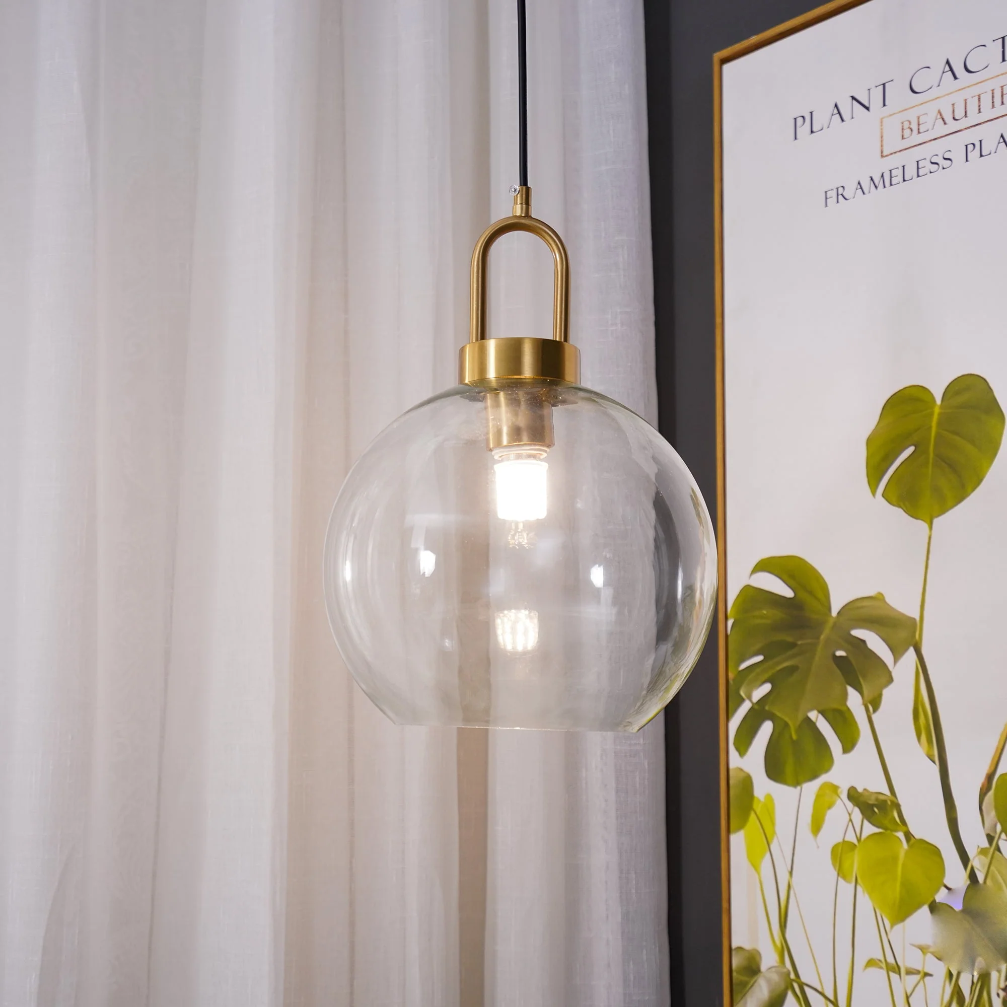 Lustra Pendant Lamp Pendulum Glass - Image 81