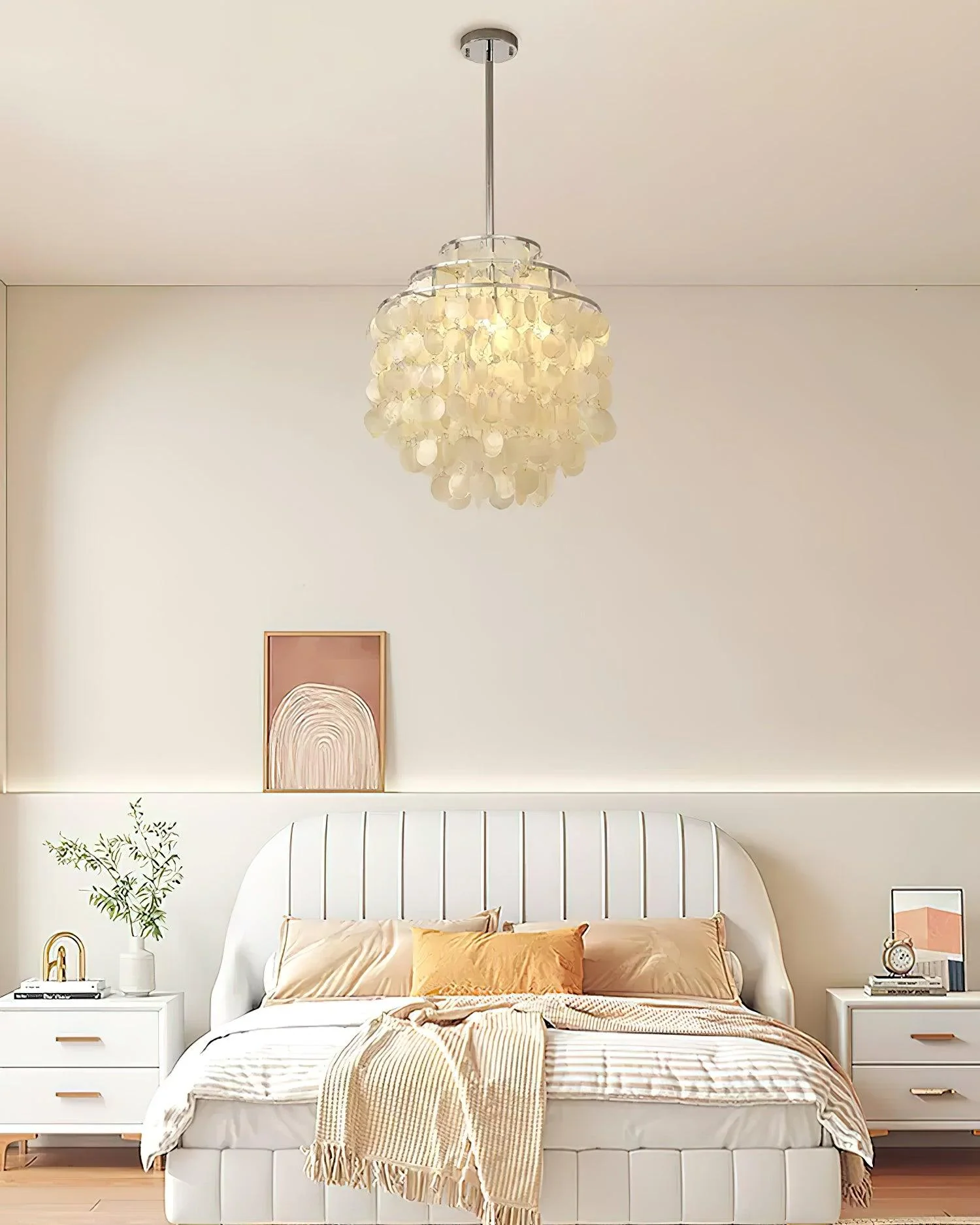 Lustra Pendant Lamp Round Shell Chrome - Image 32