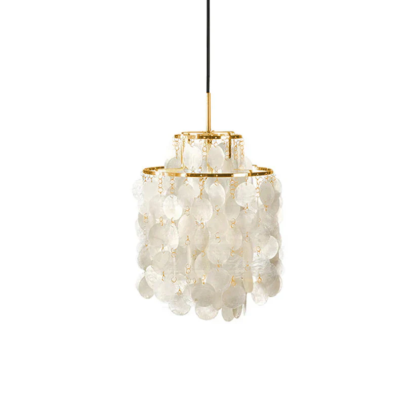 Lustra Pendant Lamp Round Shell Ring - Image 120