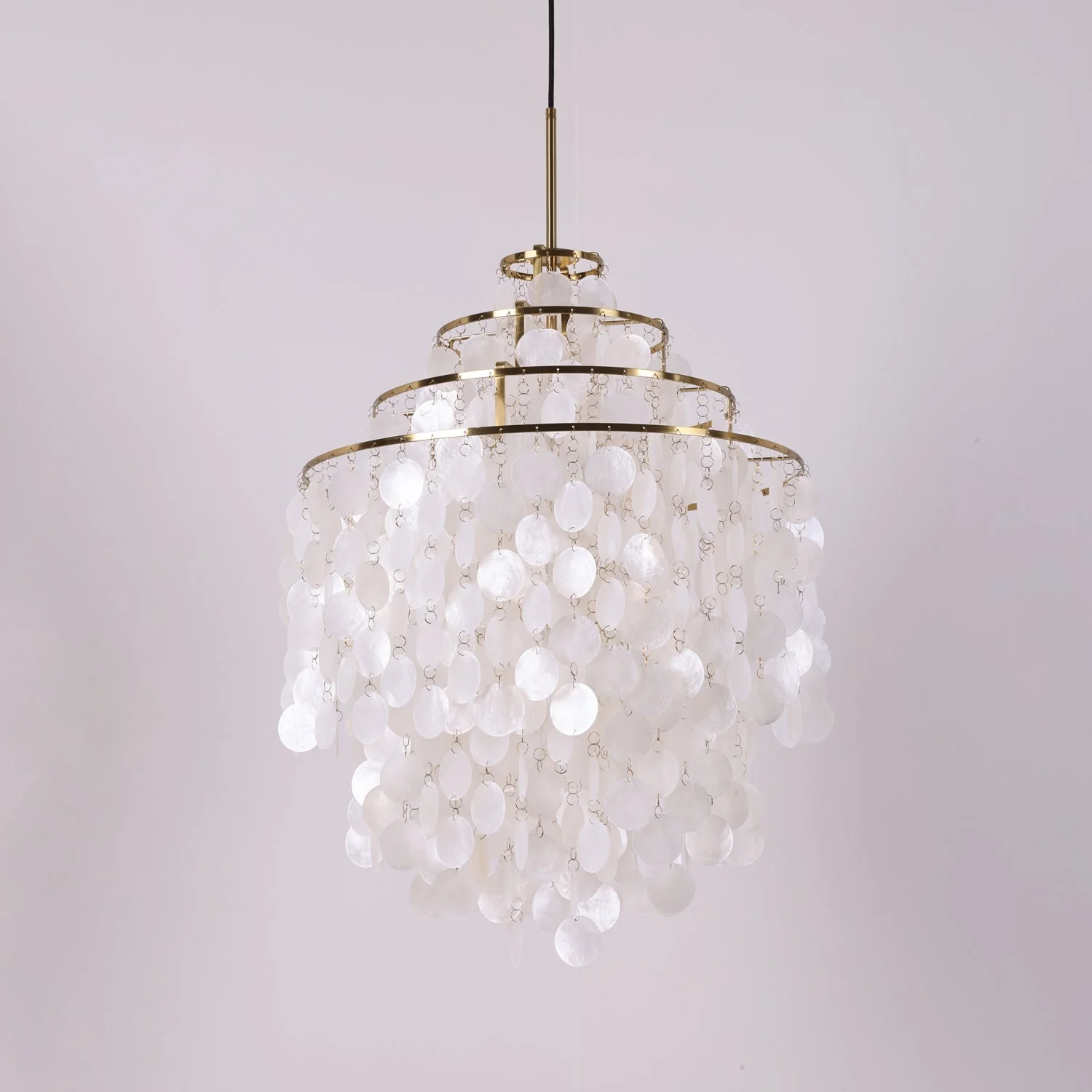 Lustra Pendant Lamp Round Shell Ring - Image 124