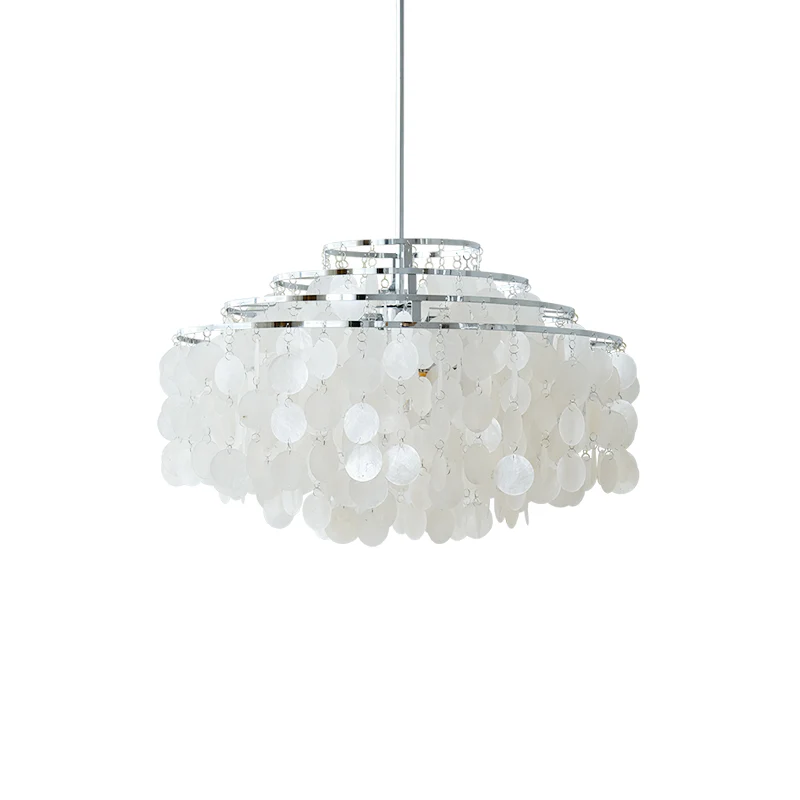 Lustra Pendant Lamp Round Shell Ring - Image 125