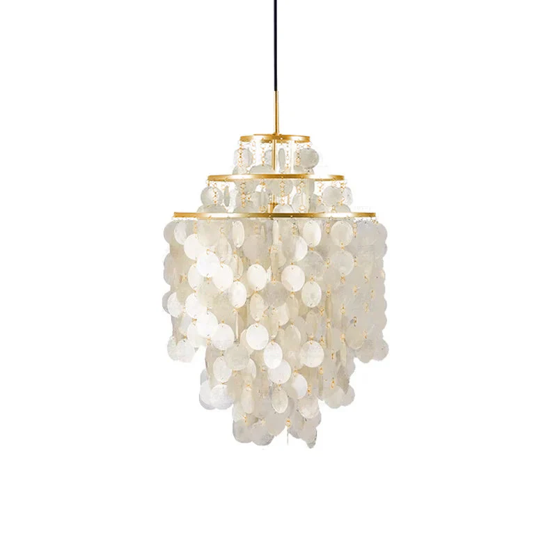 Lustra Pendant Lamp Round Shell Ring - Image 81