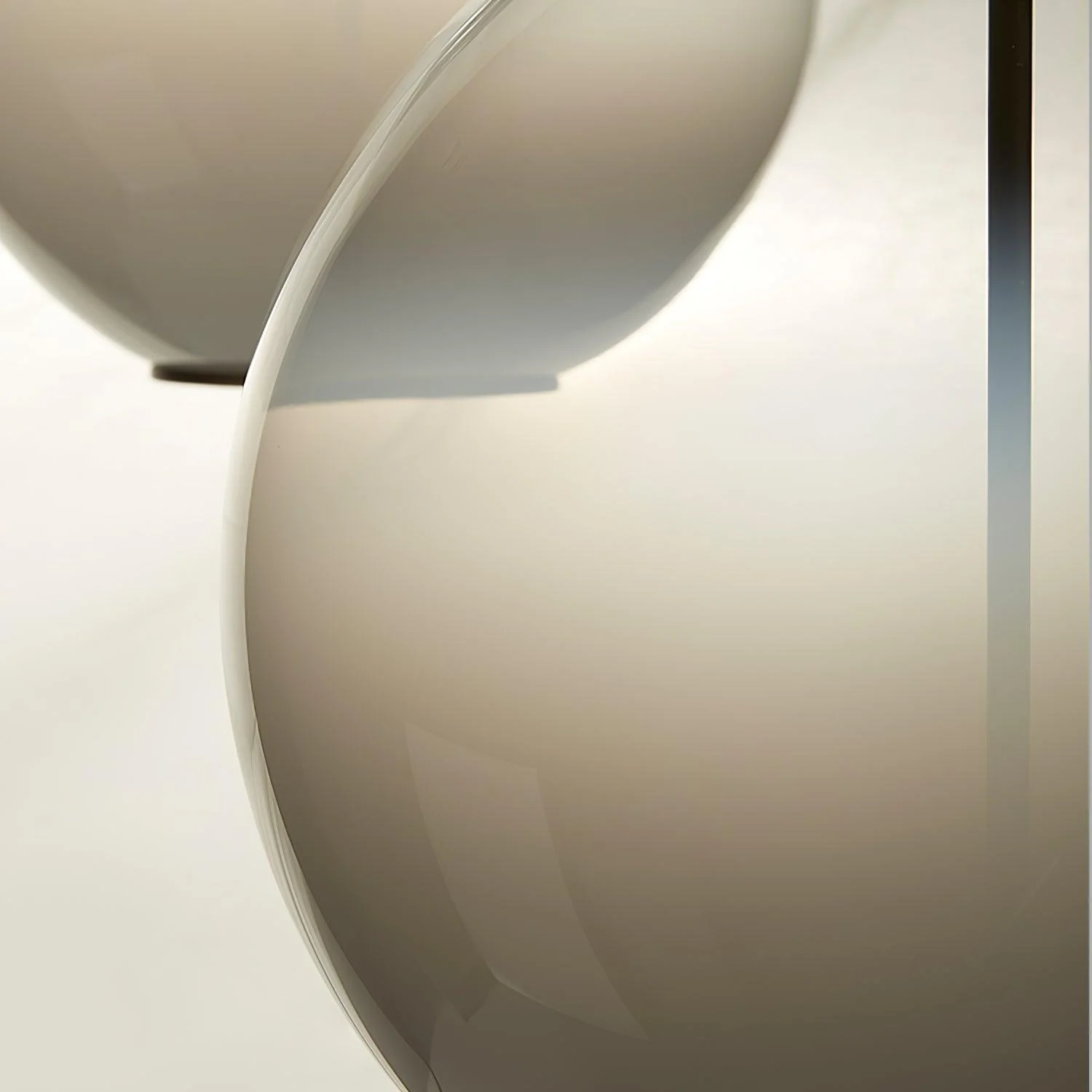 Lustra Pendant Lamp Smoke Gray Glass Gradient for Living Room - Image 13
