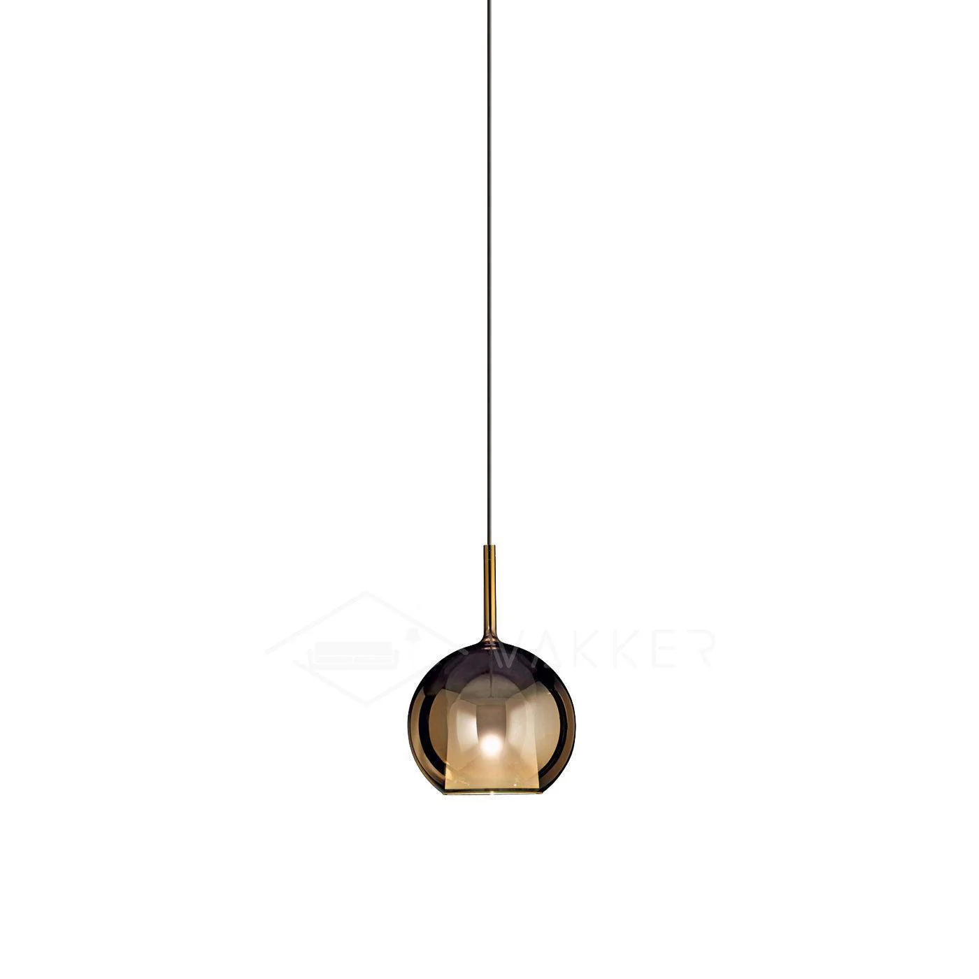Lustra Pendant Lamp Smoked Glass Round - Image 34