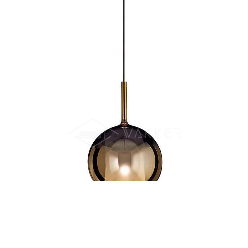 Lustra Pendant Lamp Smoked Glass Round - Image 45