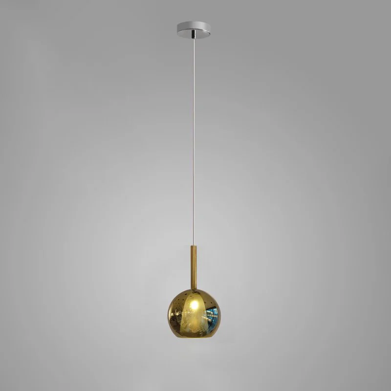 Lustra Pendant Lamp Smoked Glass Round - Image 75