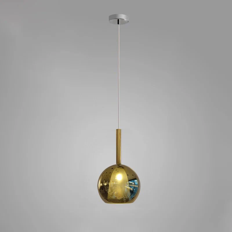 Lustra Pendant Lamp Smoked Glass Round - Image 82