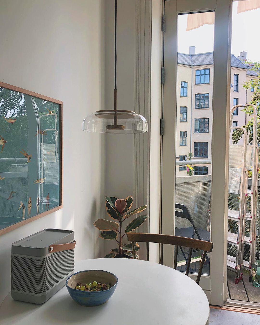 Lustra Pendant Lamp Transparent Glass Sleek - Image 5