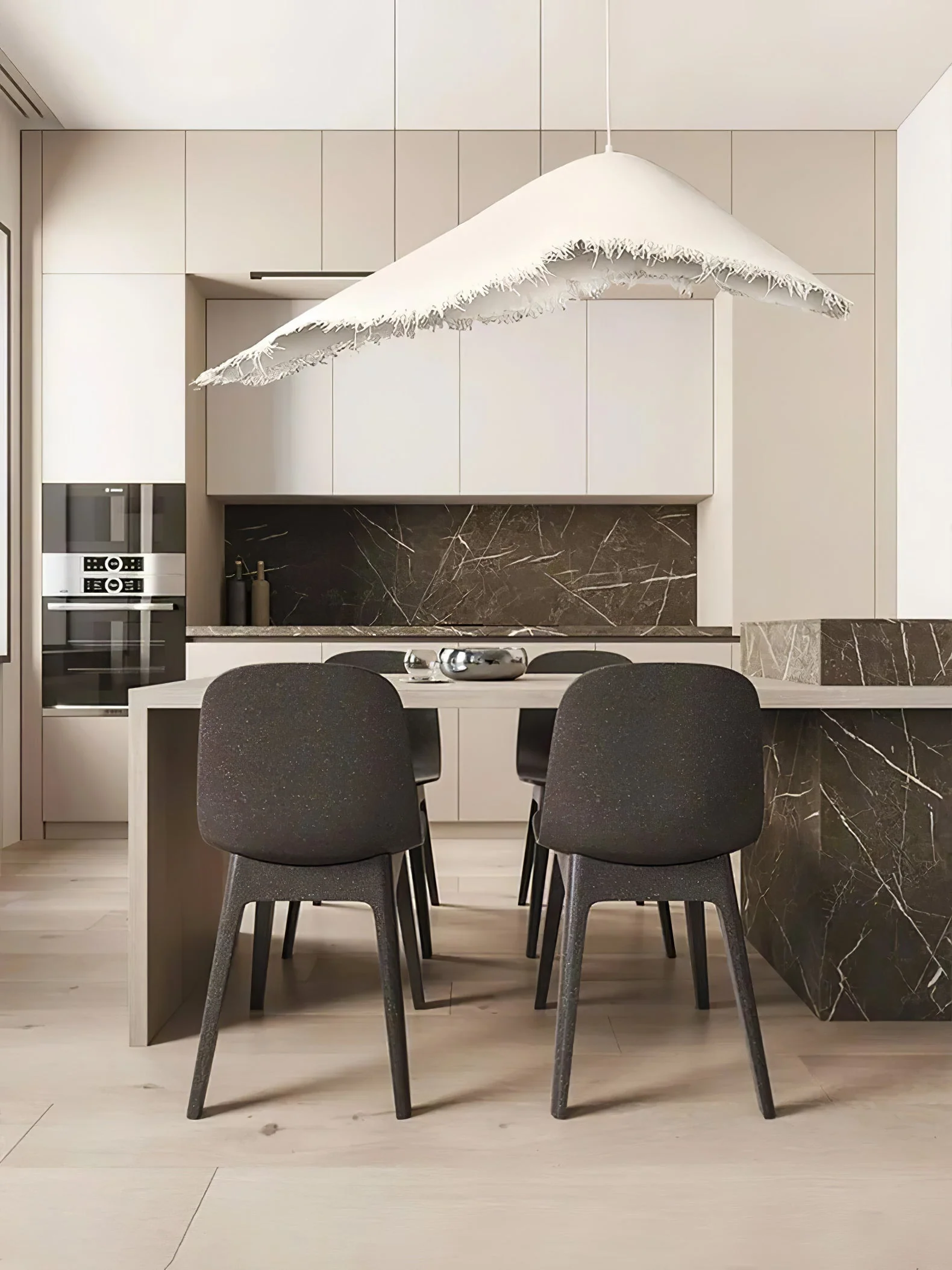 Lustra Pendant Lamp Travertine Natural Stone - Image 29