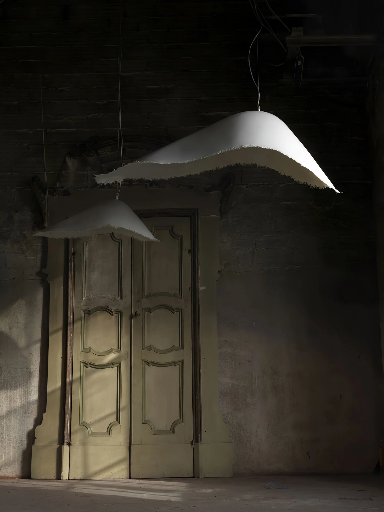 Lustra Pendant Lamp Travertine Natural Stone - Image 3