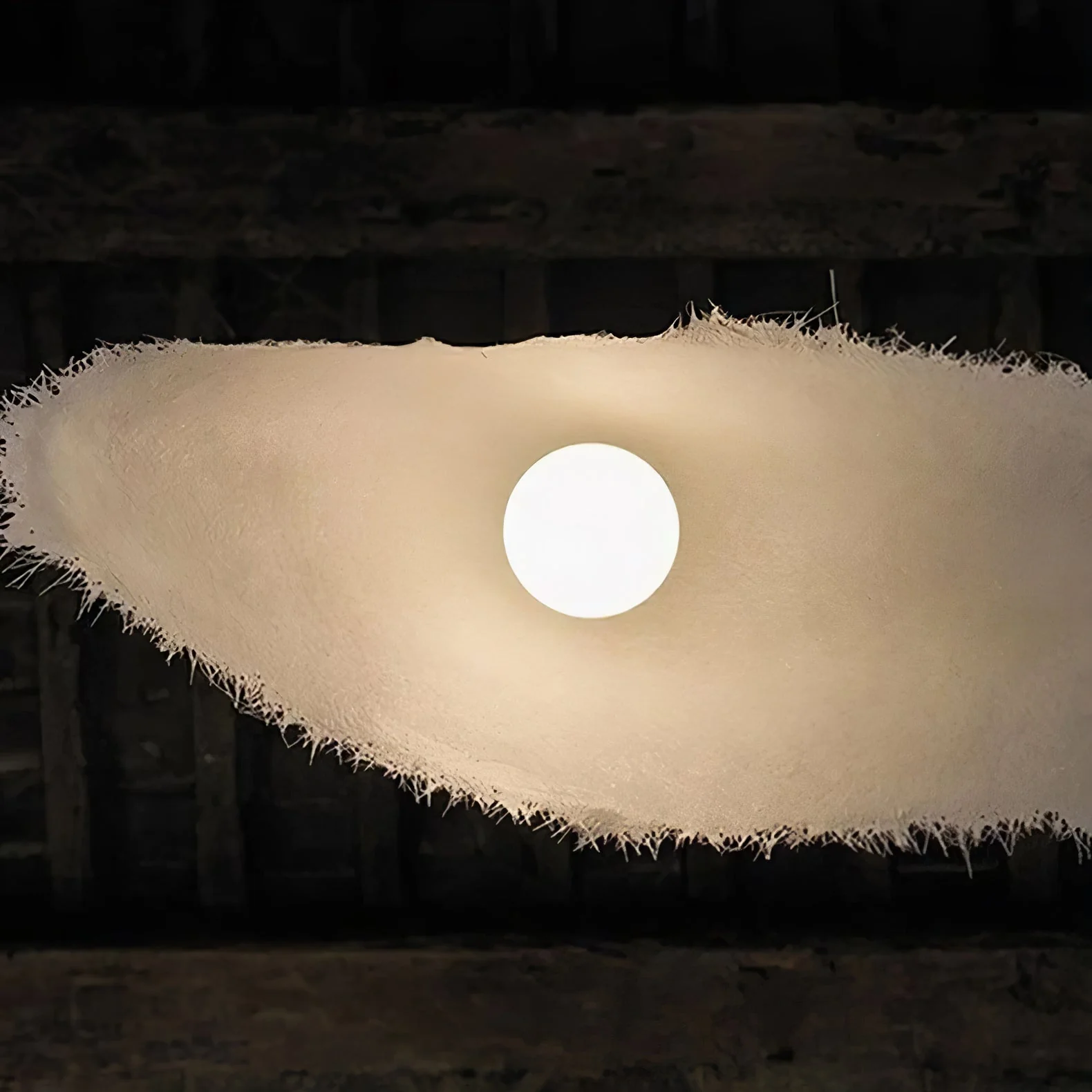 Lustra Pendant Lamp Travertine Natural Stone - Image 9