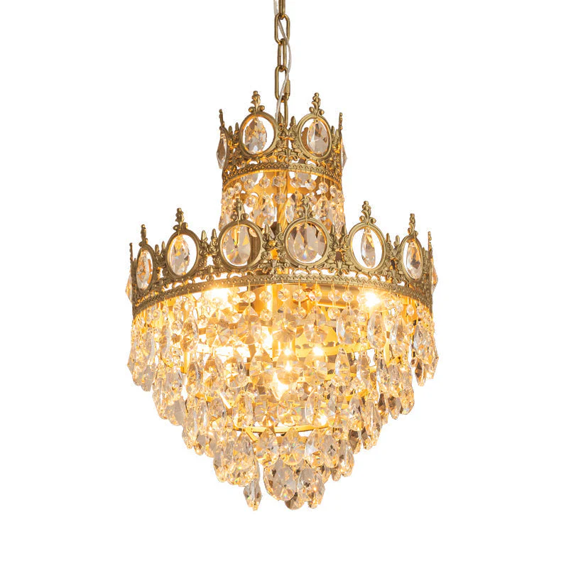 Lustra Pendant Lamp Vintage Crystal Droplets - Image 54