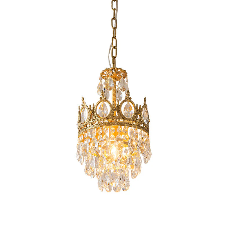 Lustra Pendant Lamp Vintage Crystal Droplets - Image 62