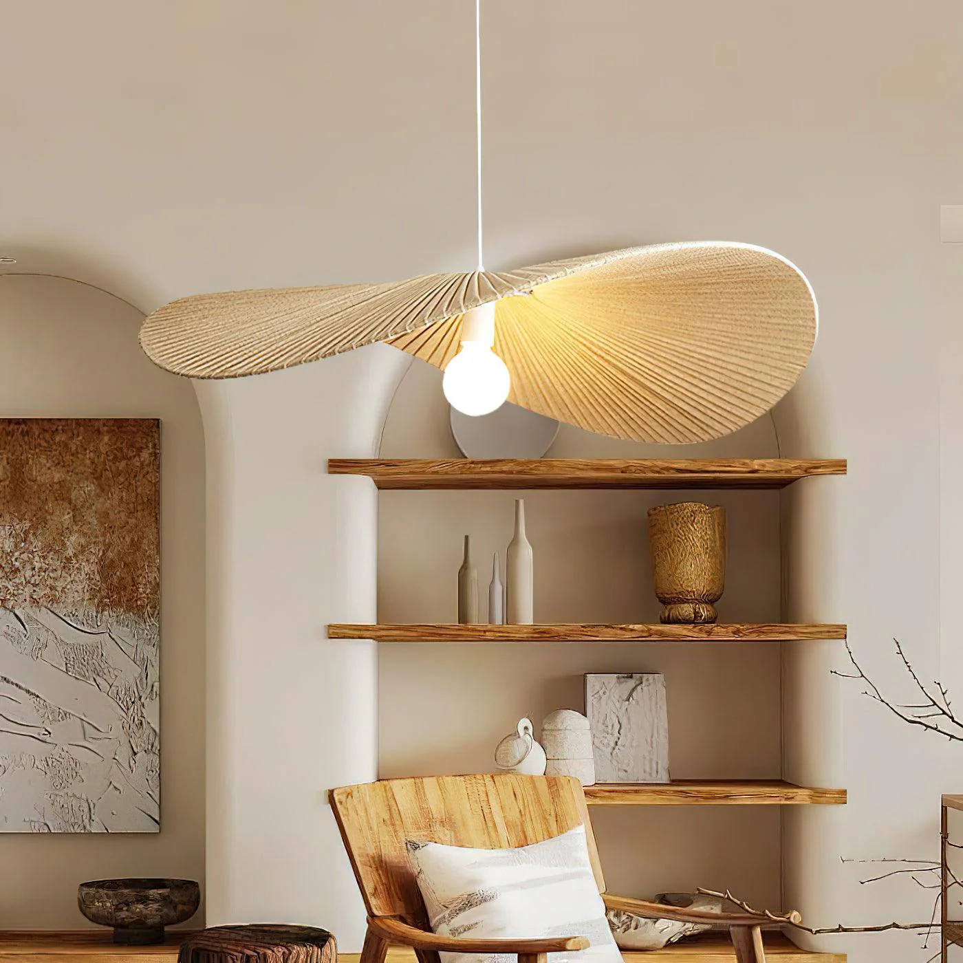 Lustra Pendant Lamp Wave Natural - Image 16