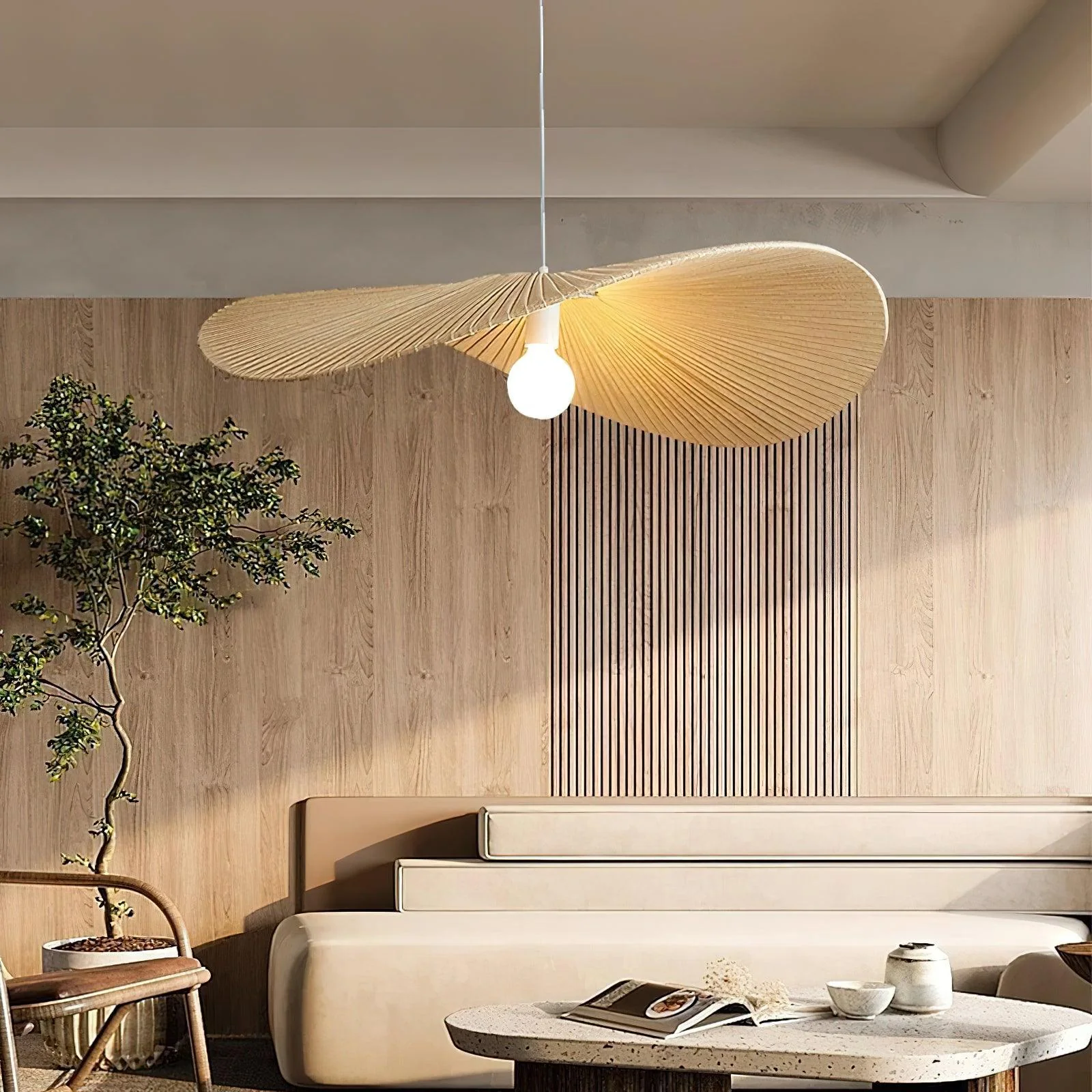 Lustra Pendant Lamp Wave Natural - Image 22