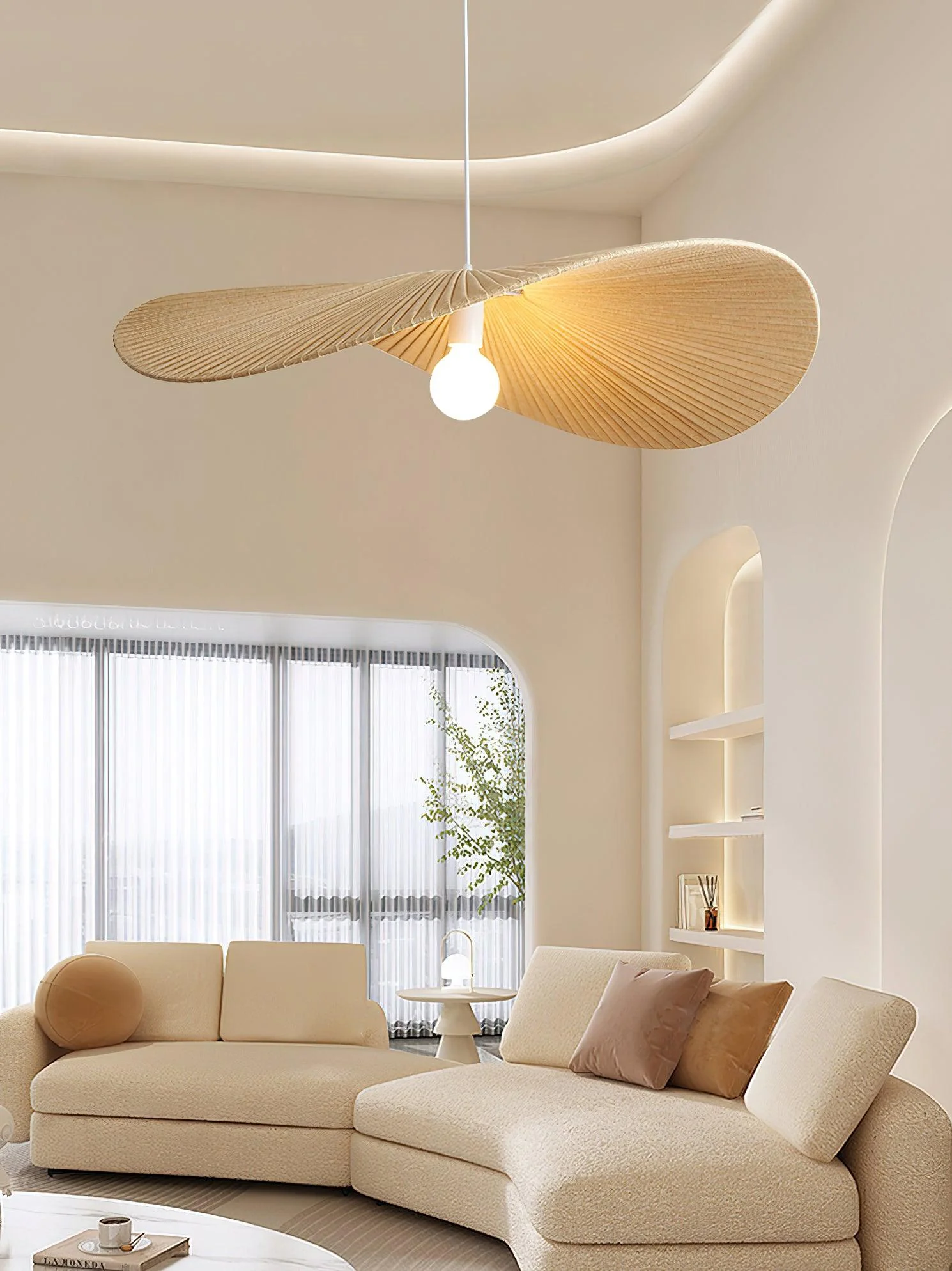 Lustra Pendant Lamp Wave Natural - Image 24