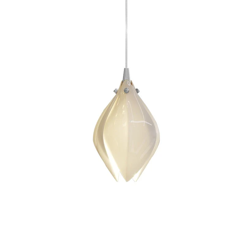 Lustra Pendant Lamp White Floral Ceramic - Image 54