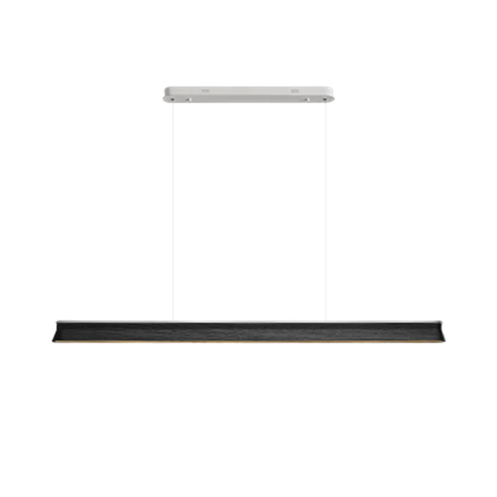 Lustra Pendant Lamp Wooden Beam Minimalist - Image 11