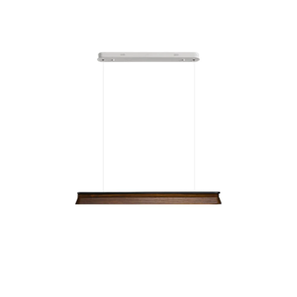 Lustra Pendant Lamp Wooden Beam Minimalist - Image 17