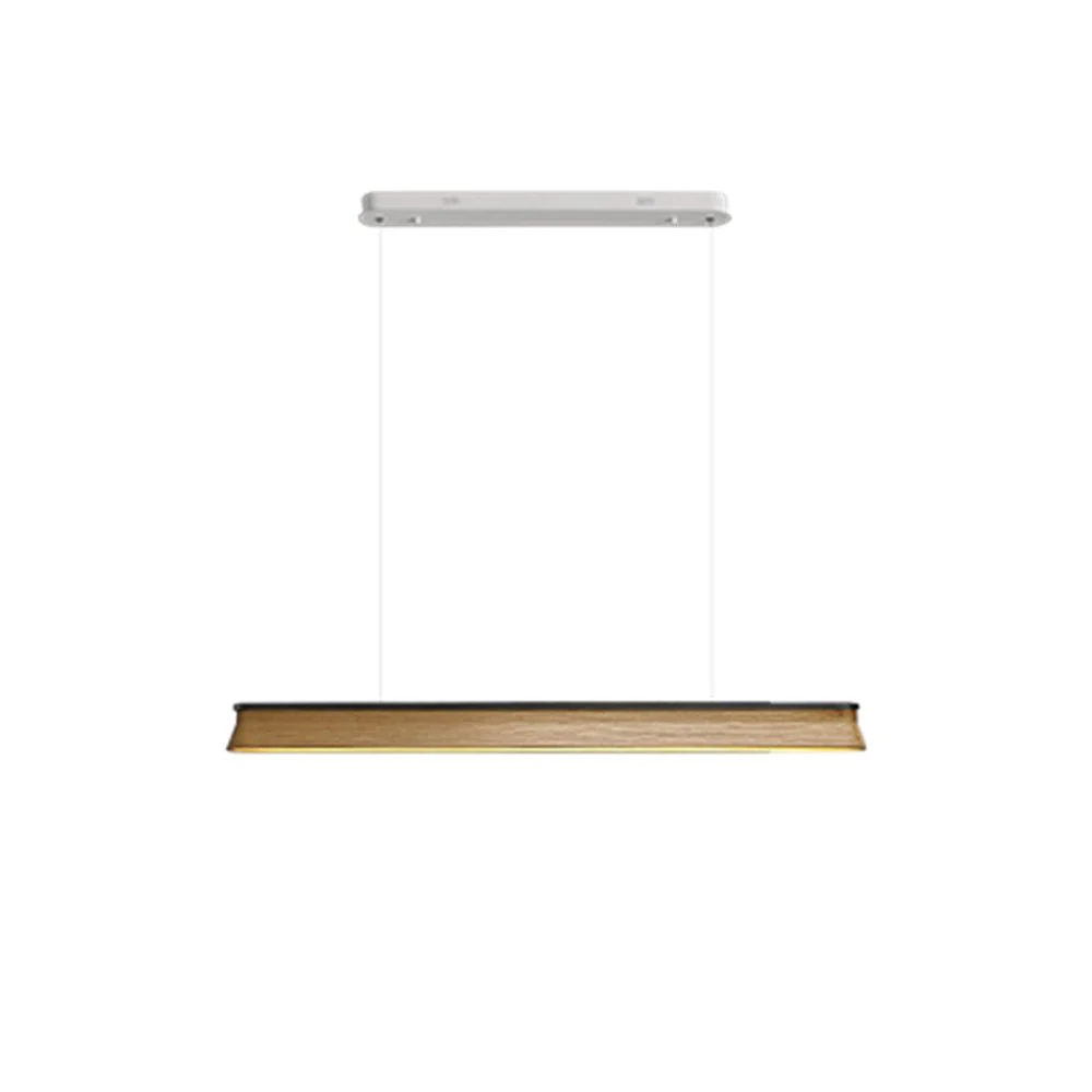 Lustra Pendant Lamp Wooden Beam Minimalist - Image 19
