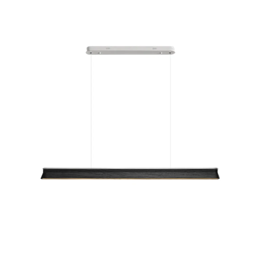 Lustra Pendant Lamp Wooden Beam Minimalist - Image 25