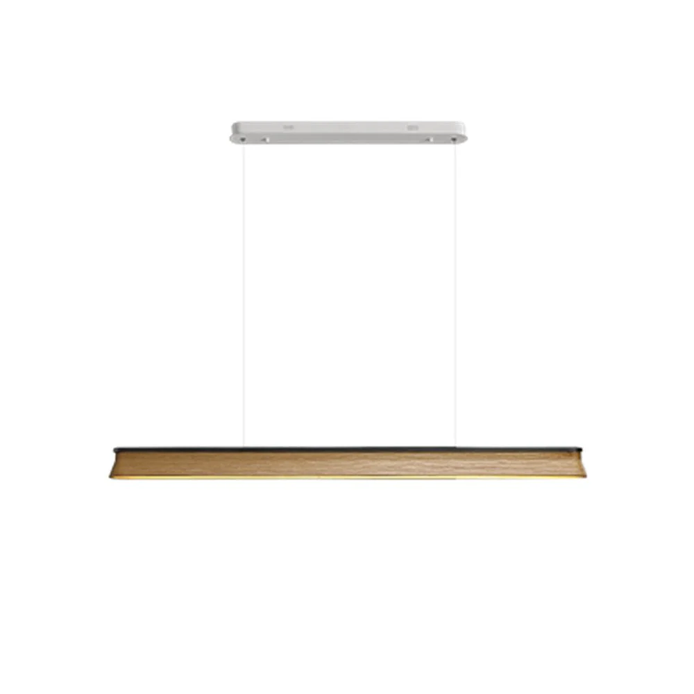 Lustra Pendant Lamp Wooden Beam Minimalist - Image 40