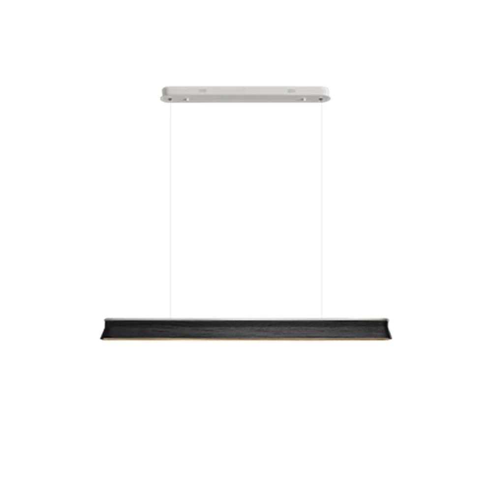 Lustra Pendant Lamp Wooden Beam Minimalist - Image 9