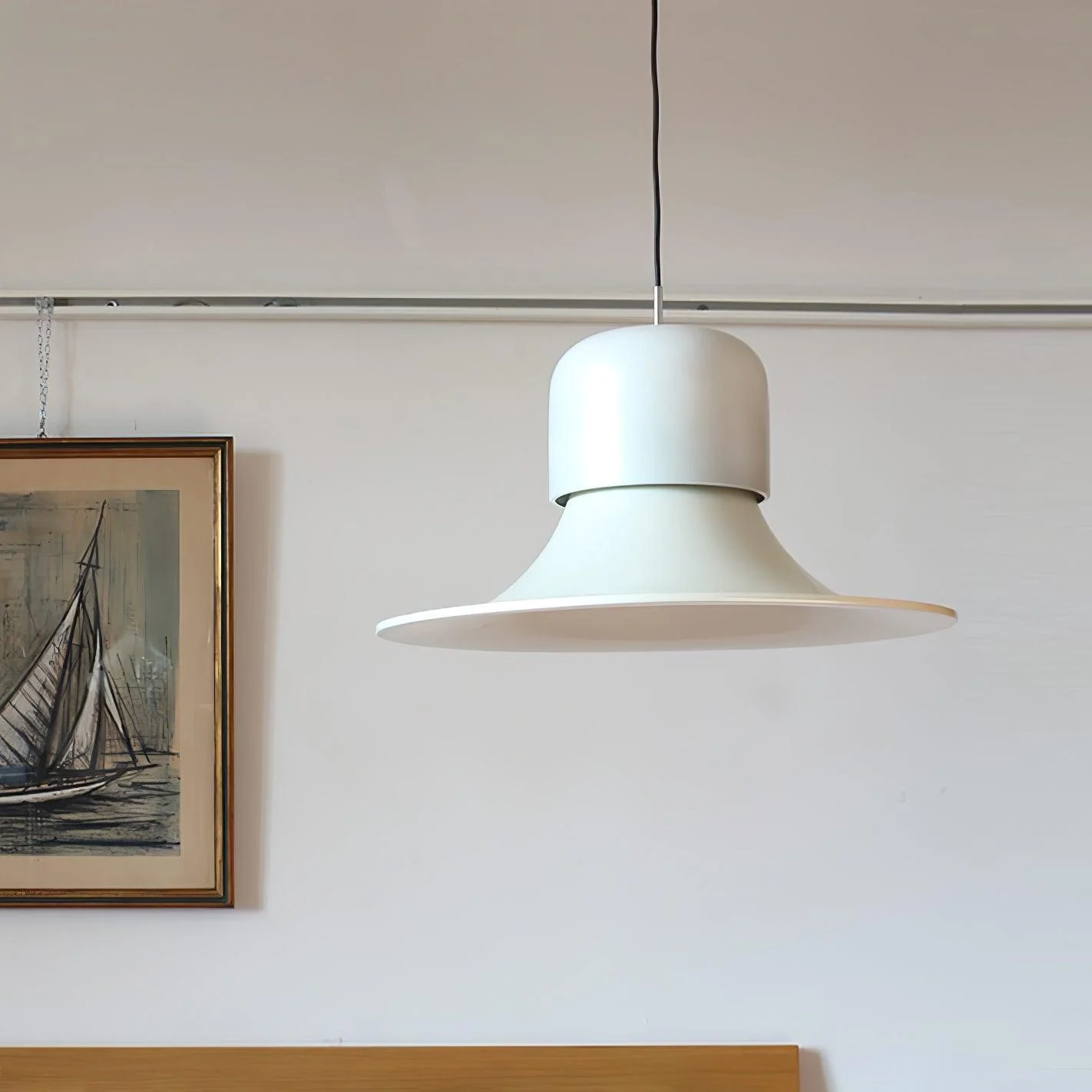 Lustra Pendant Light Aluminum Curved for Kitchen - Image 17
