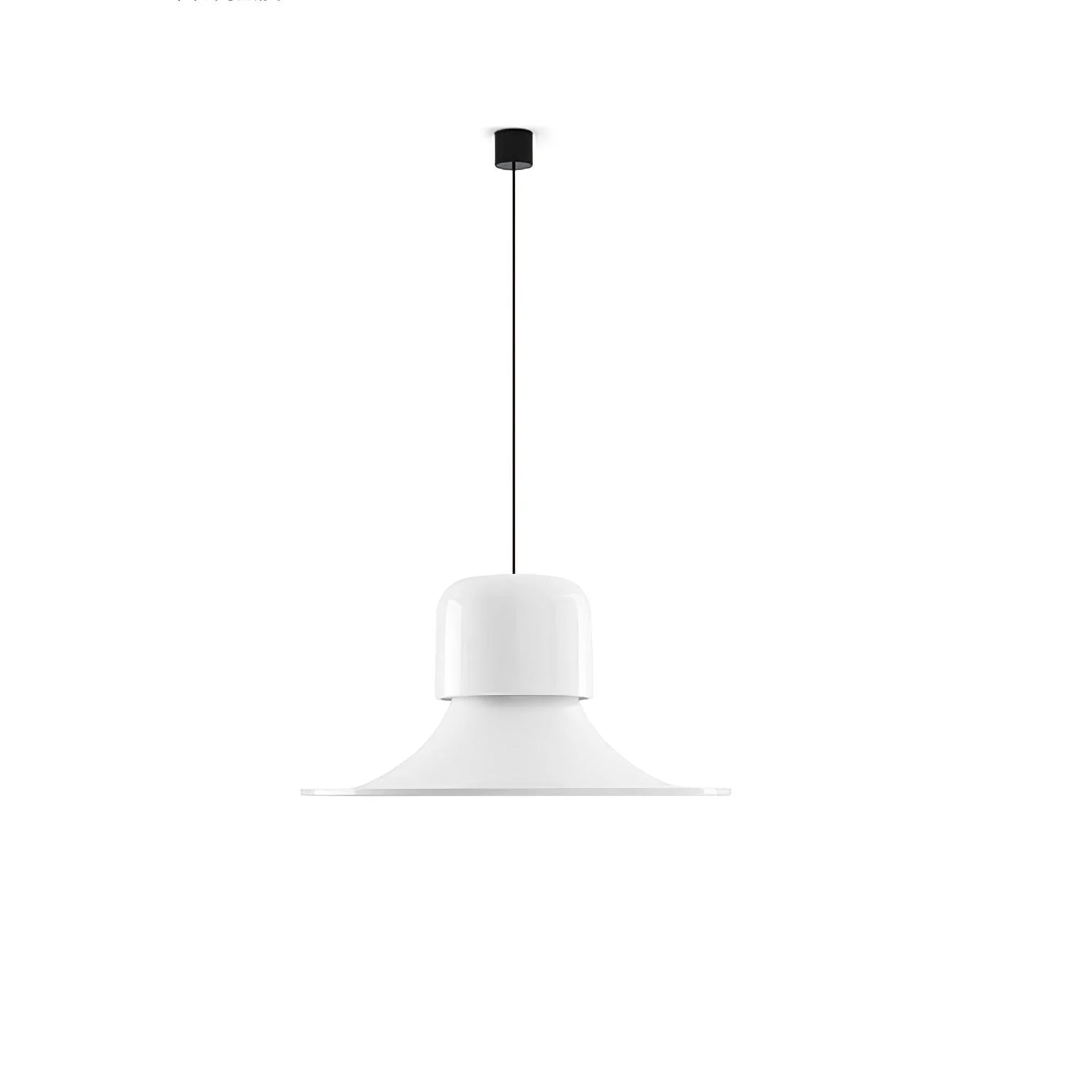 Lustra Pendant Light Aluminum Curved for Kitchen - Image 2