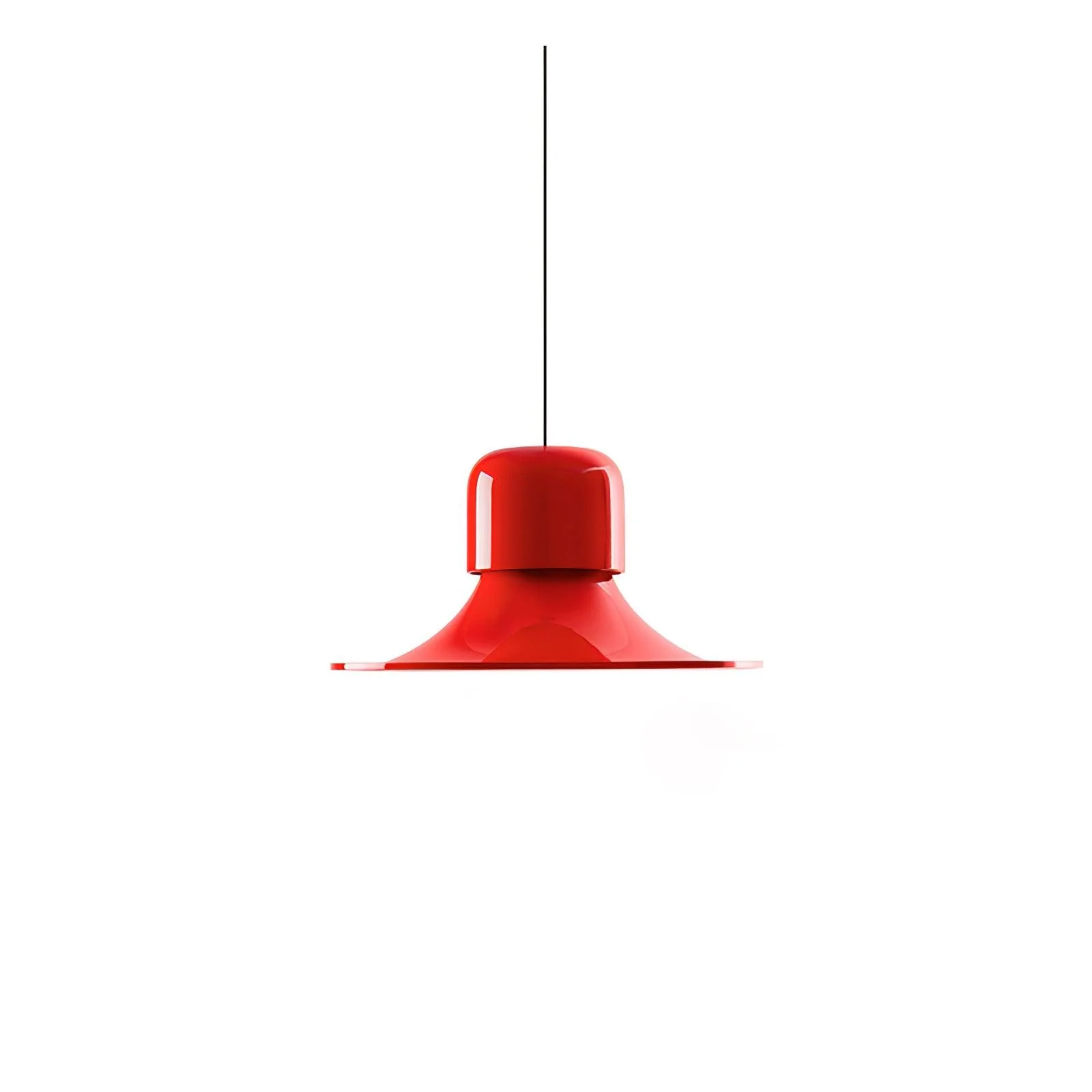 Lustra Pendant Light Aluminum Curved for Kitchen - Image 8